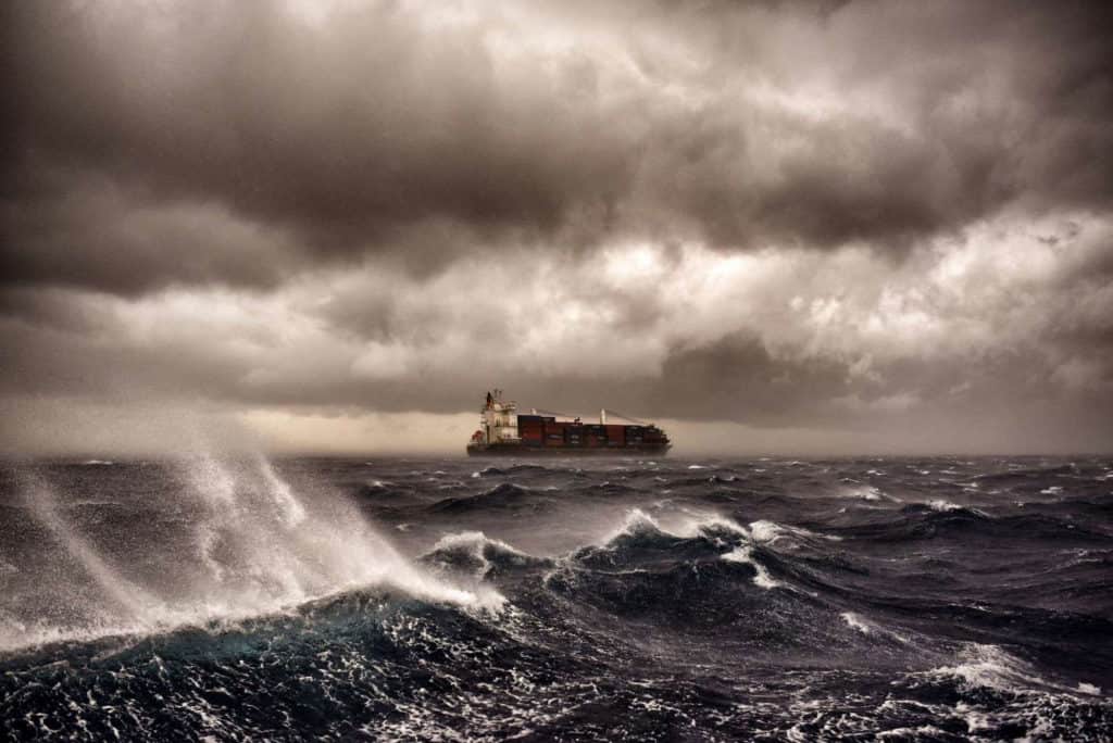 Ship Safety Management How Ships Survive a Hurricane at Sea Golden